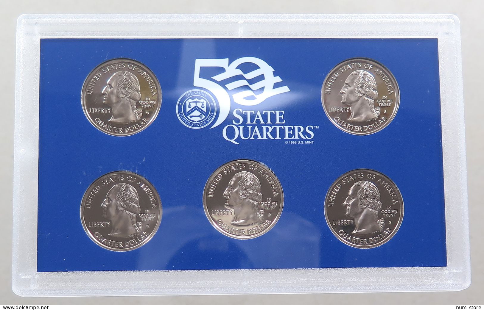 UNITED STATES OF AMERICA SET 2002 S QUARTERS #bs01 0045 - Mint Sets