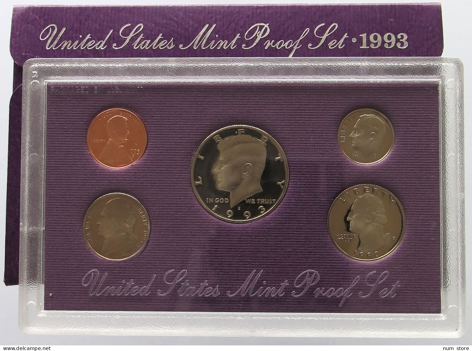 UNITED STATES OF AMERICA SET 1993  #bs17 0063 - Mint Sets