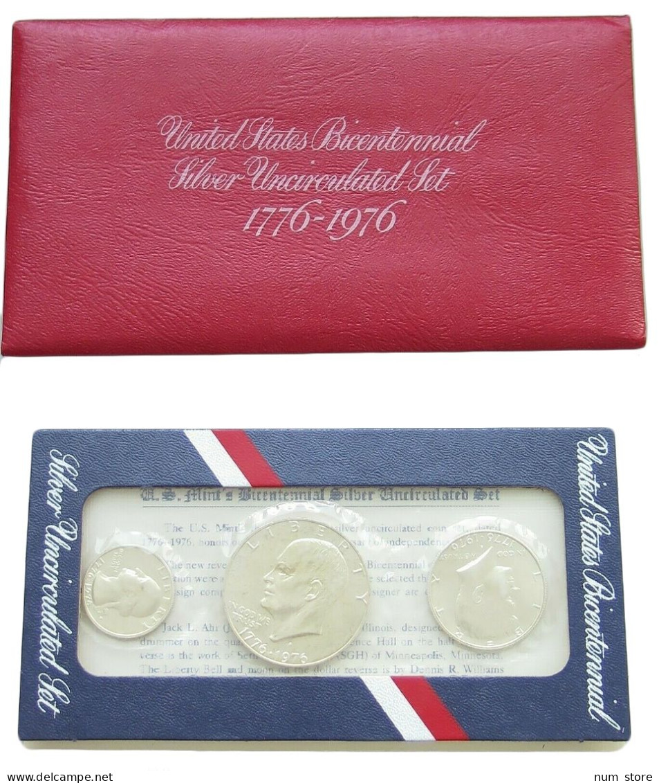 UNITED STATES OF AMERICA SET 1976 SET 1976 UNC BICENTENNIAL #bs01 0133 - Mint Sets