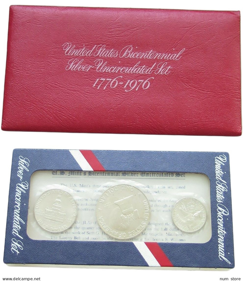 UNITED STATES OF AMERICA SET 1976 SET 1976 UNC BICENTENNIAL #bs01 0133 - Mint Sets