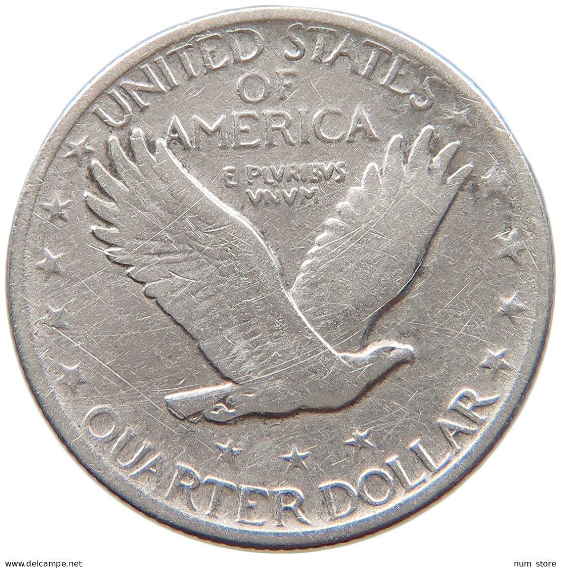 UNITED STATES OF AMERICA QUARTER 1918 STANDING LIBERTY #c070 0265 - 1916-1930: Standing Liberty (Libertà In Piedi)