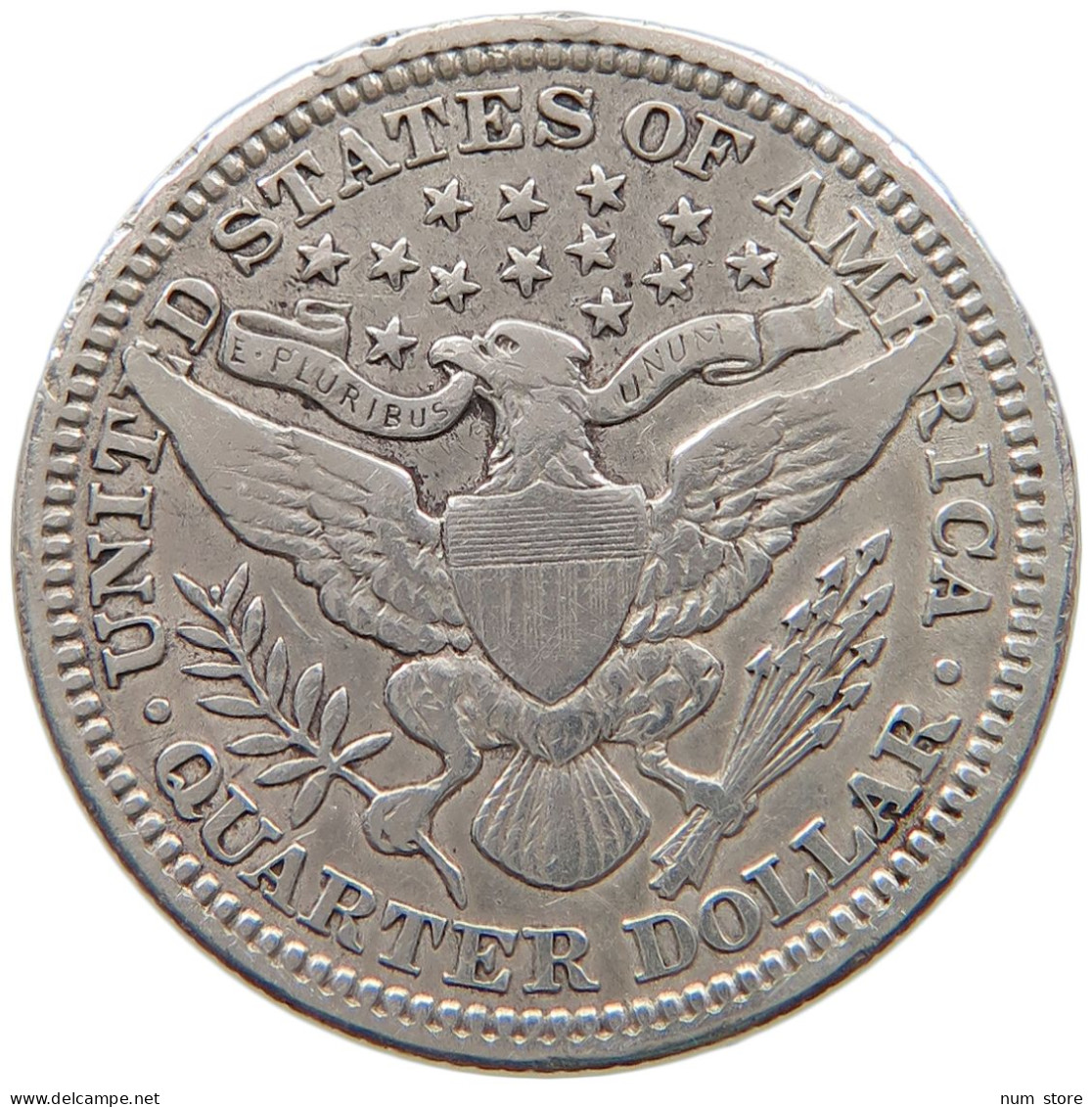 UNITED STATES OF AMERICA QUARTER 1914 BARBER #t160 0429 - 1892-1916: Barber