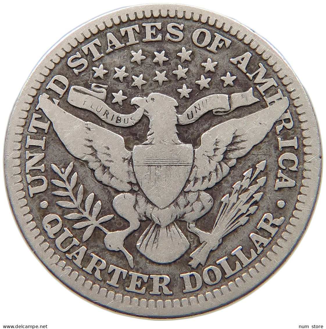 UNITED STATES OF AMERICA QUARTER 1915 BARBER #s058 0371 - 1892-1916: Barber