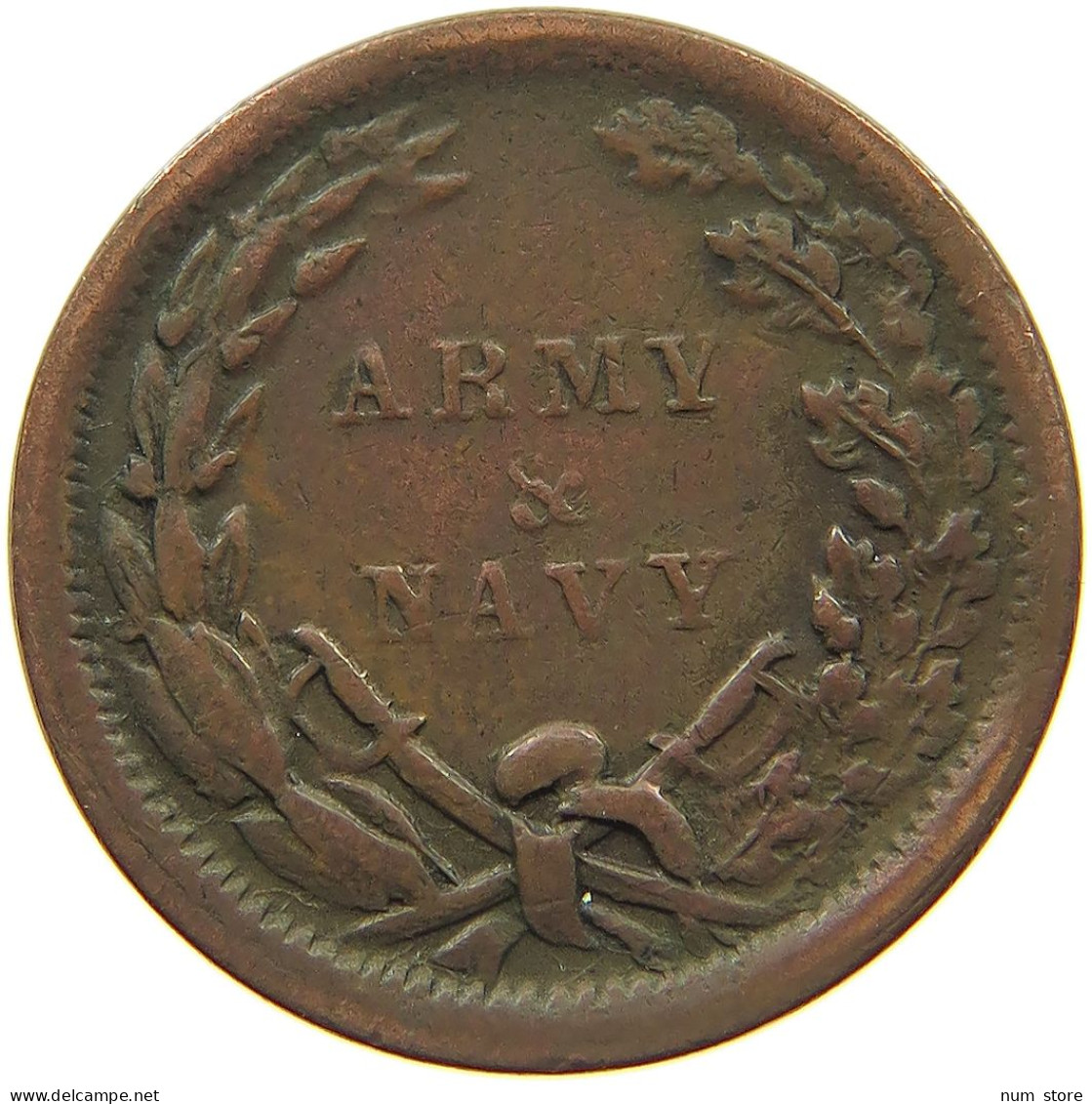 UNITED STATES OF AMERICA NOT CENT 1863 NOT CENT 1863 ARMY NAVY #c012 0145 - Sonstige & Ohne Zuordnung