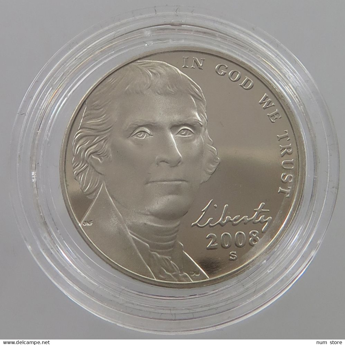 UNITED STATES OF AMERICA NICKEL 2008 S Jefferson #alb024 0127 - 1938-…: Jefferson