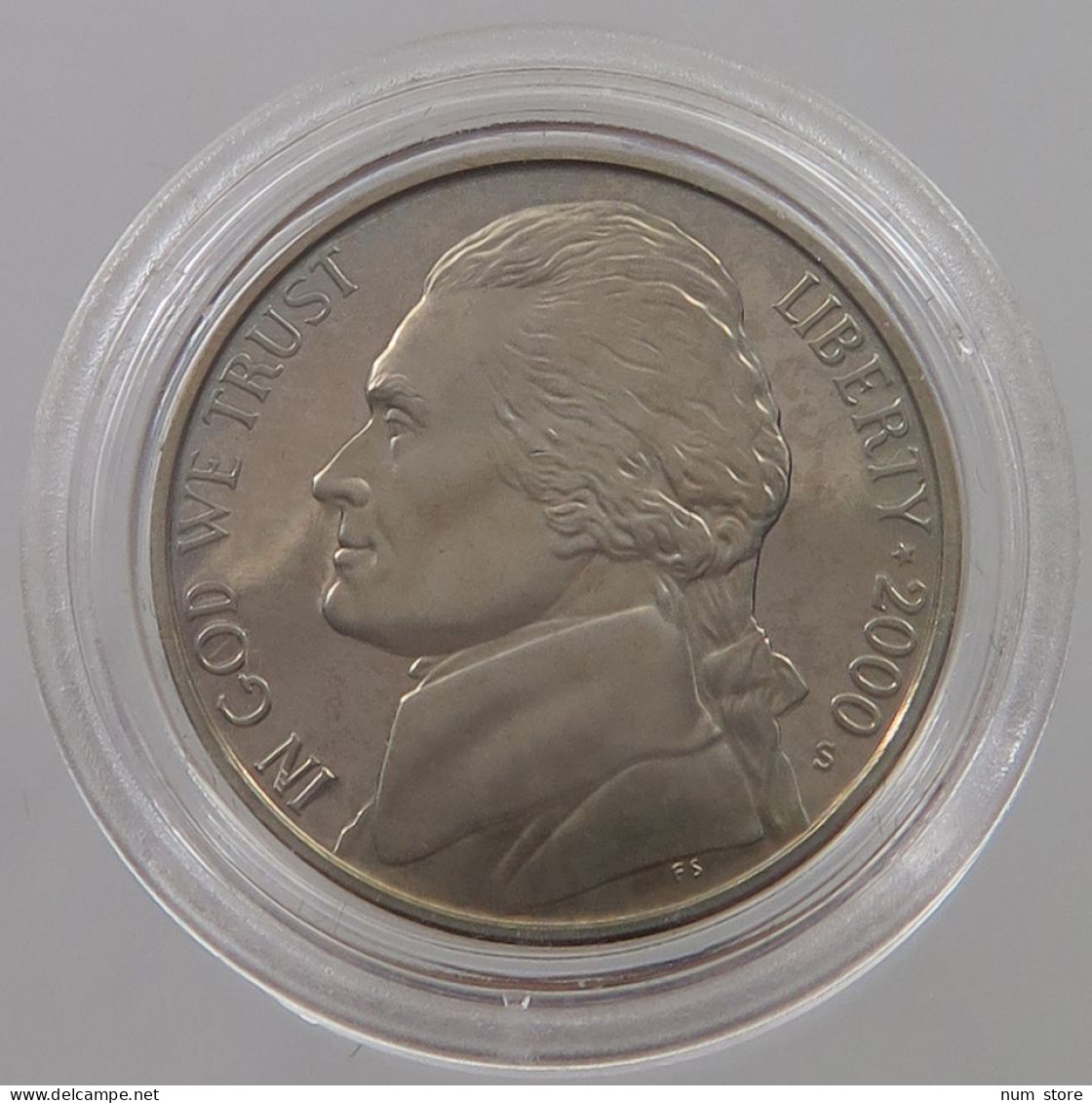 UNITED STATES OF AMERICA NICKEL 2000 S Jefferson #alb024 0133 - 1938-…: Jefferson