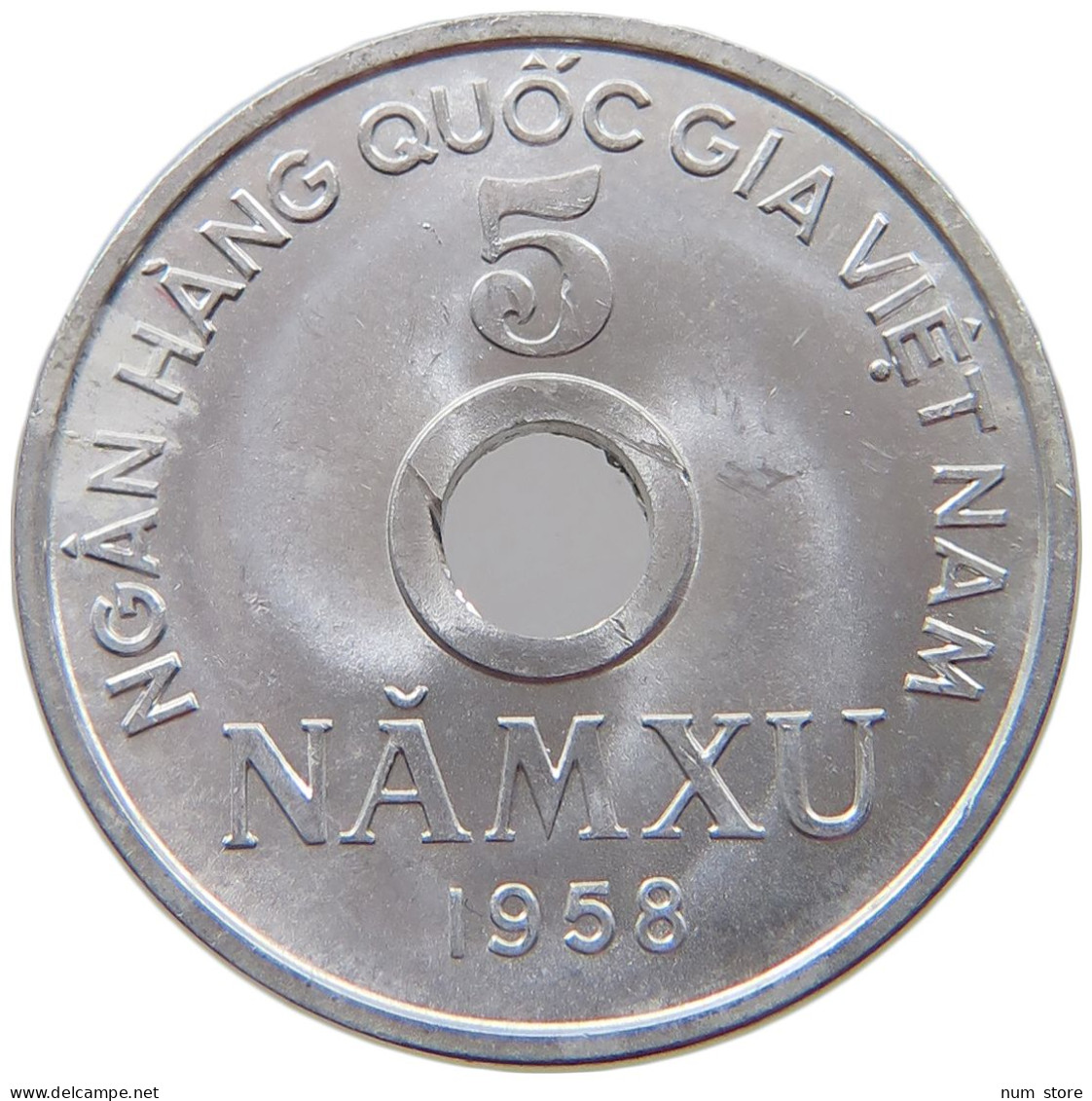 VIETNAM 5 XU 1958  #s071 0799 - Vietnam