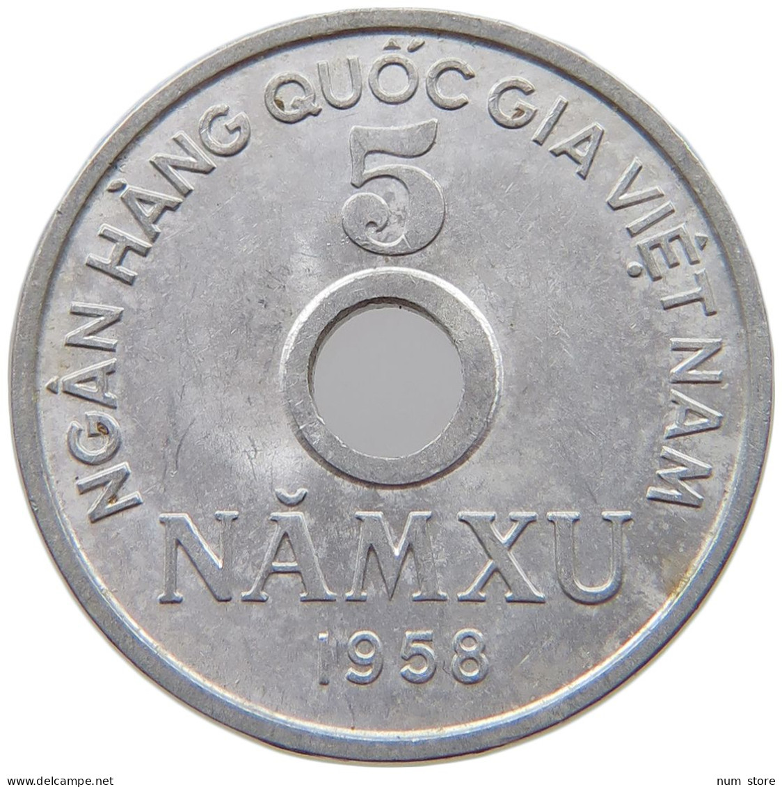 VIETNAM 5 XU 1958  #s071 0791 - Viêt-Nam