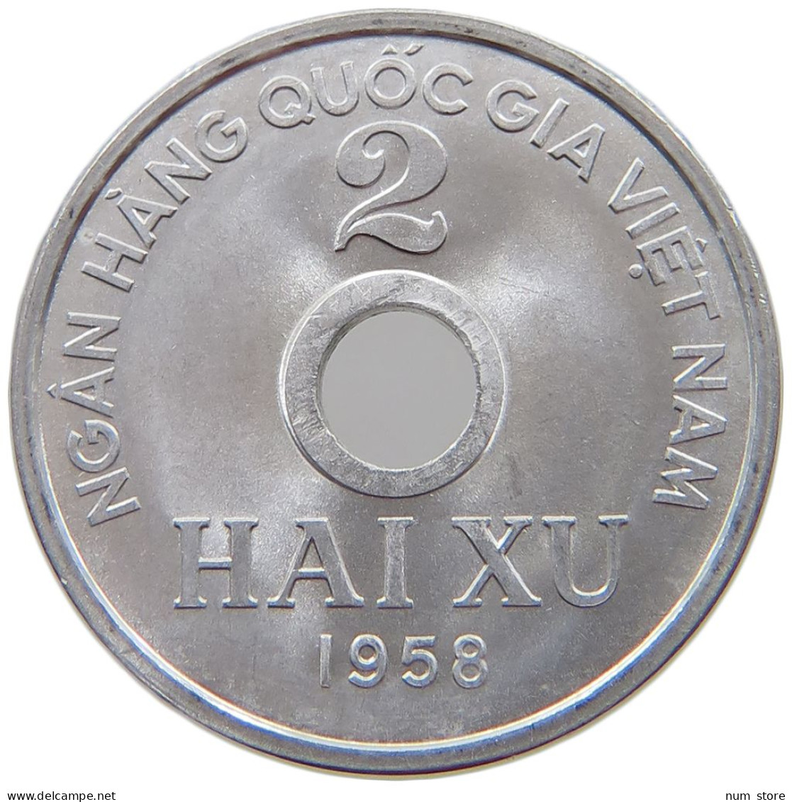 VIETNAM 2 XU 1958  #s071 0727 - Viêt-Nam