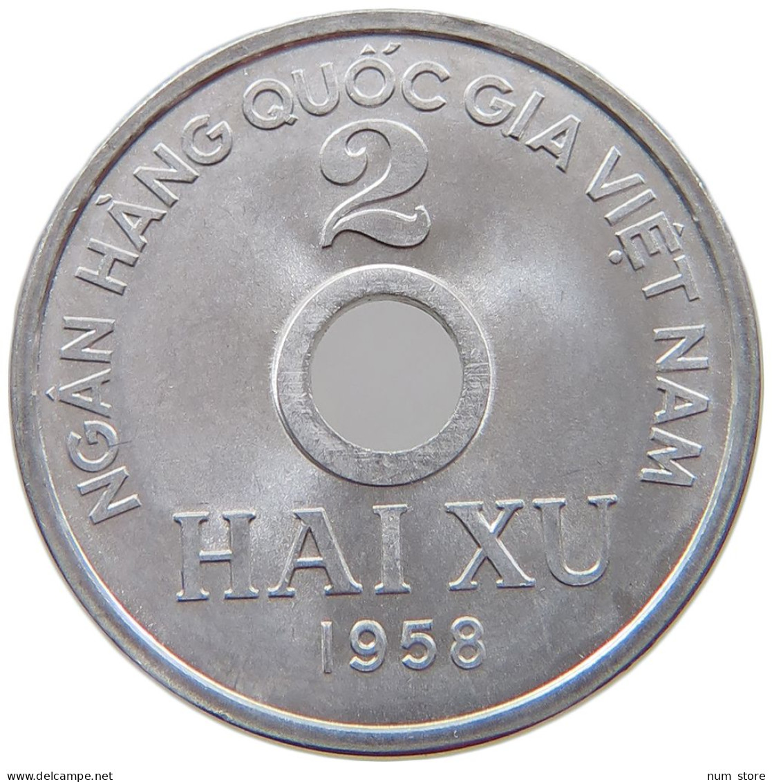 VIETNAM 2 XU 1958  #s071 0697 - Viêt-Nam