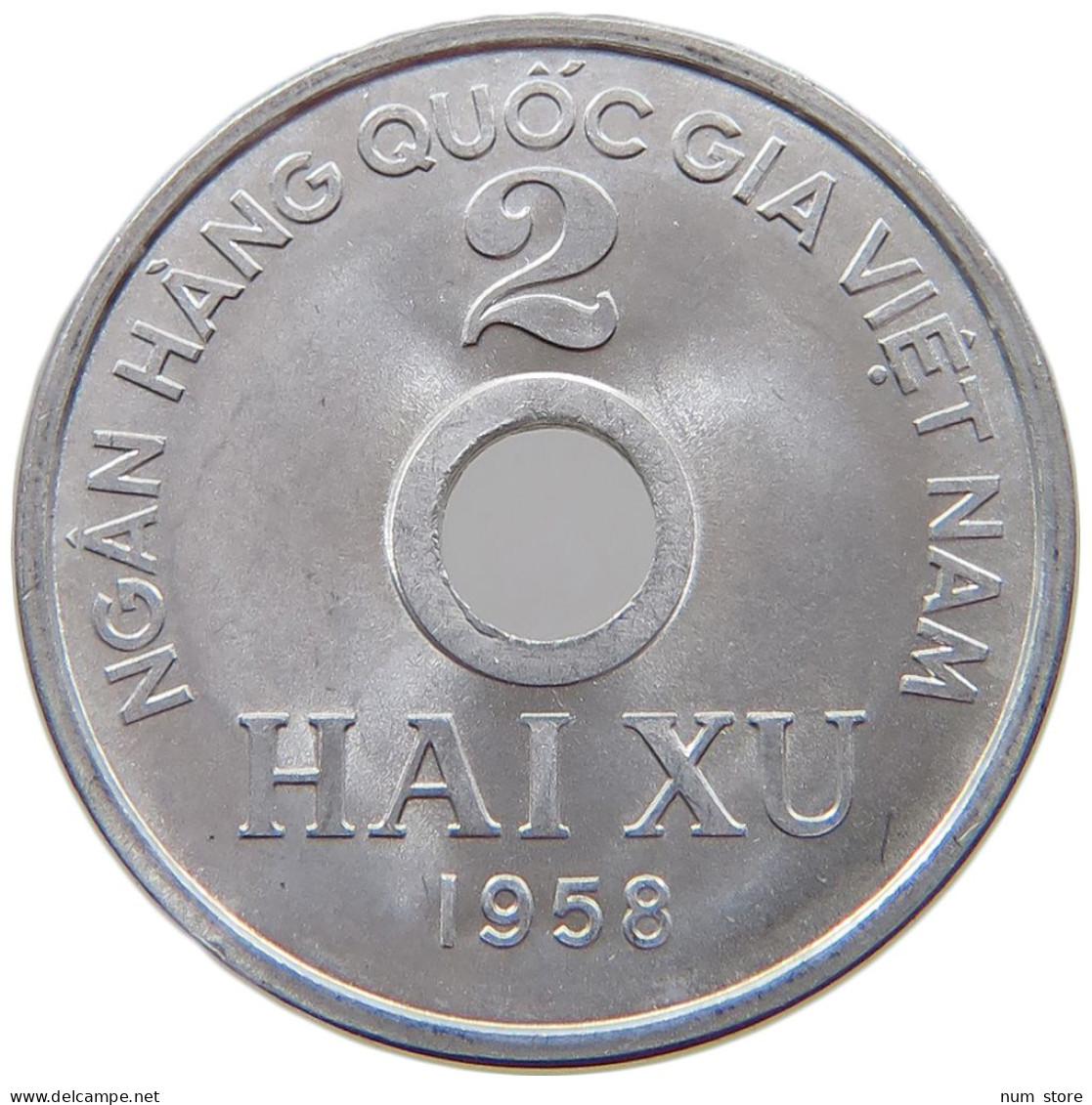 VIETNAM 2 XU 1958  #s071 0689 - Viêt-Nam