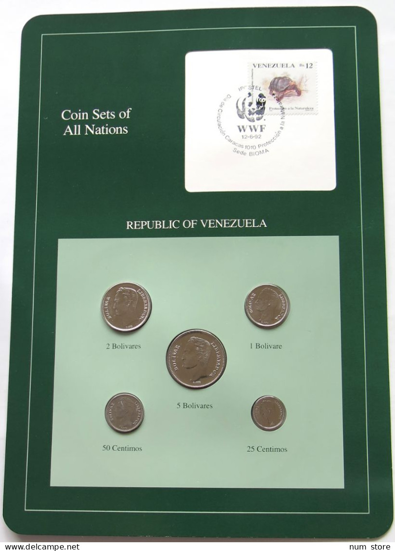 VENEZUELA SET  FRANKLIN MINT #bs09 0083 - Venezuela