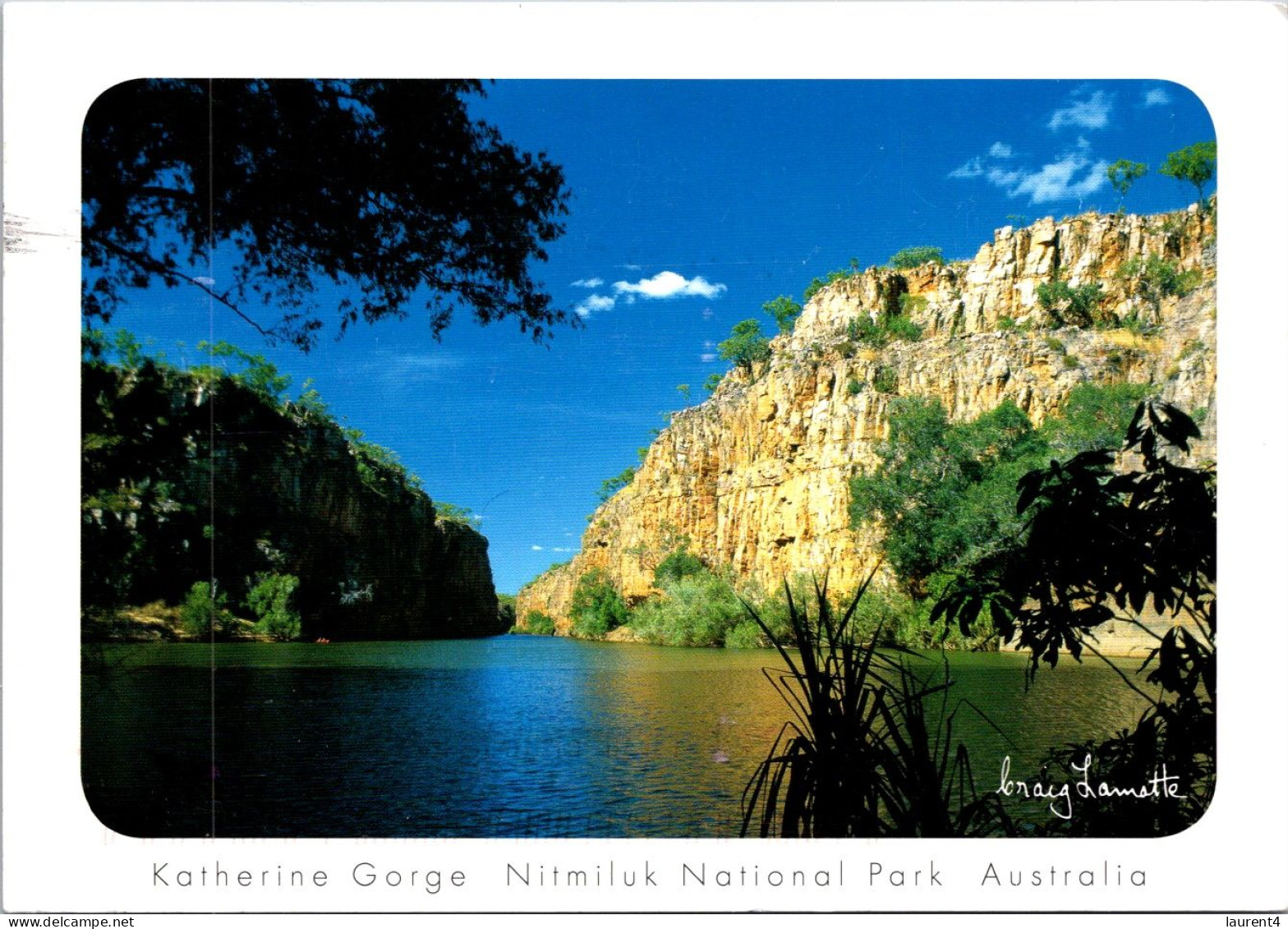 11-11-2023 (1 V 51) Australia (posted With Stamps 2017 ) NT - Katherine Gorge NP - Katherine