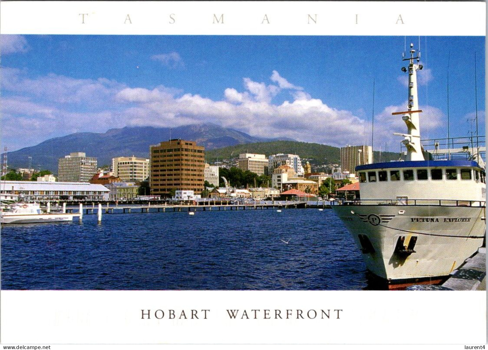 11-11-2023 (1 V 51) Australia (posted With Space Stamp 2007) TAS - Hobart (port & Ship) - Hobart