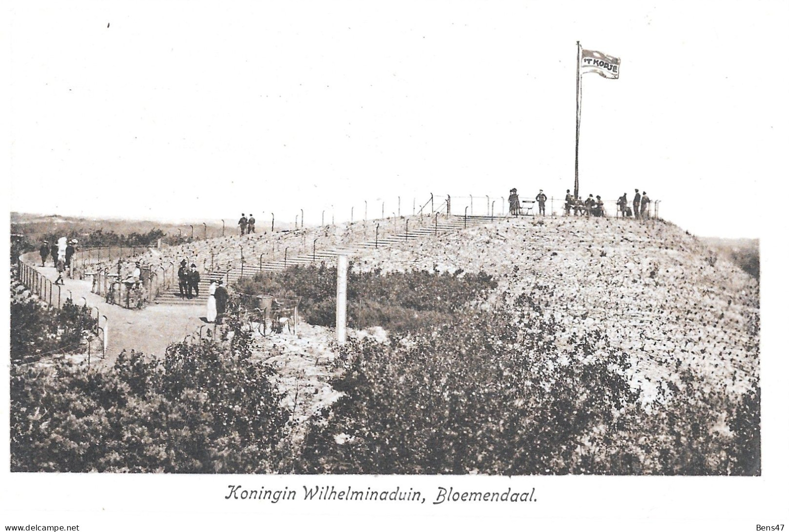 Bloemendaal Koningin Wilhelminaduin  -ongelopen - Bloemendaal