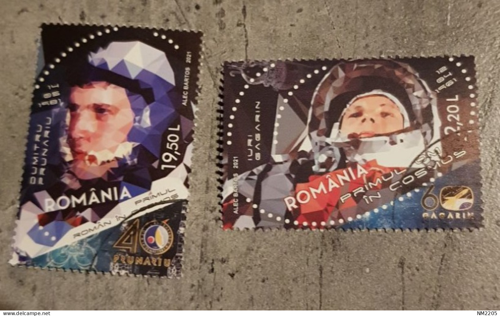 ROMANIA SPACE DINU PRUNARIU SET USED - Oblitérés