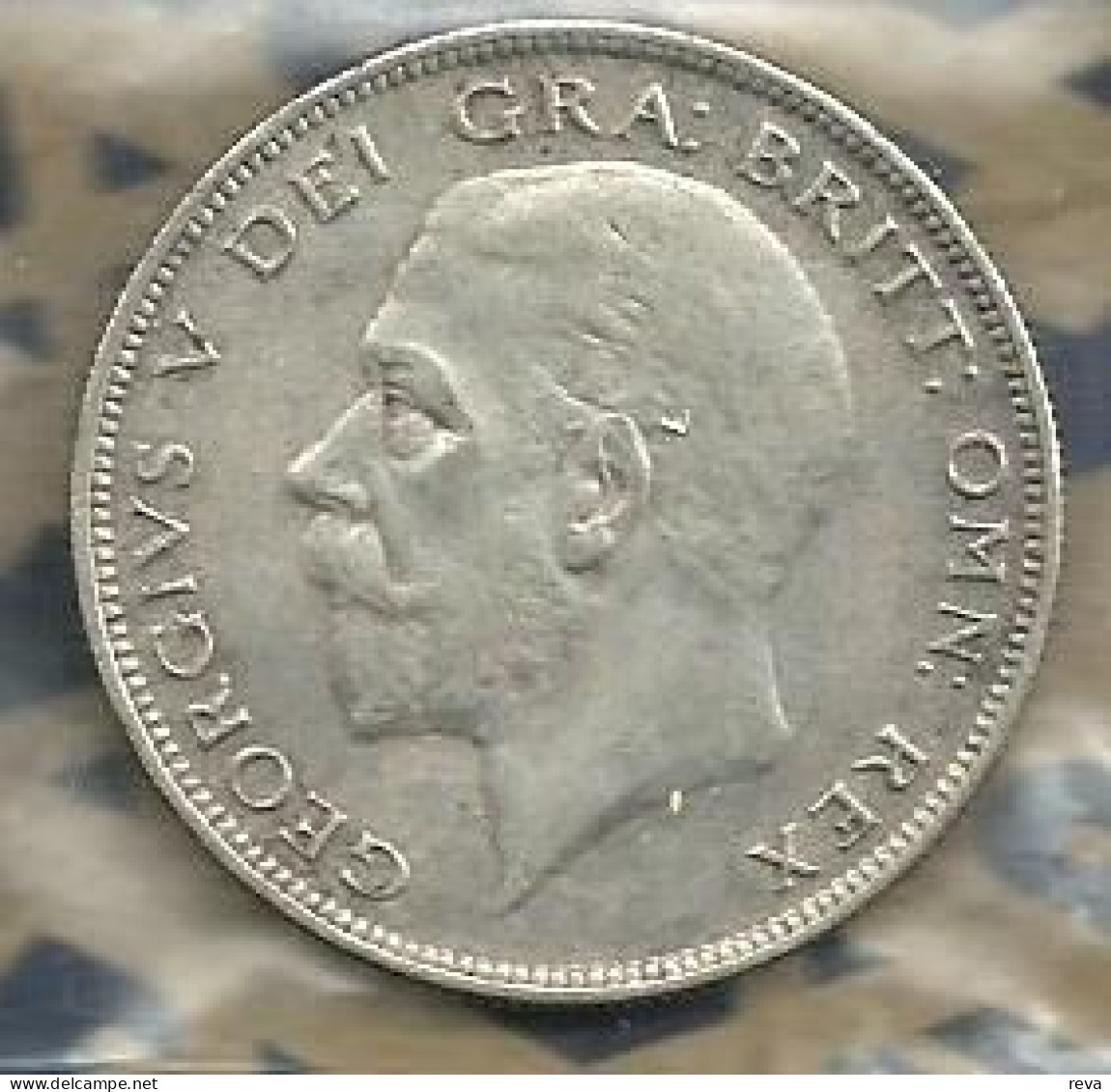 GREAT BRITAIN 1/2 HALF CROWN SHIELD  FRONT KGV HEAD BACK 1928  VF+/VF+ READ DESCRIPTION CAREFULLY !!! - Other & Unclassified