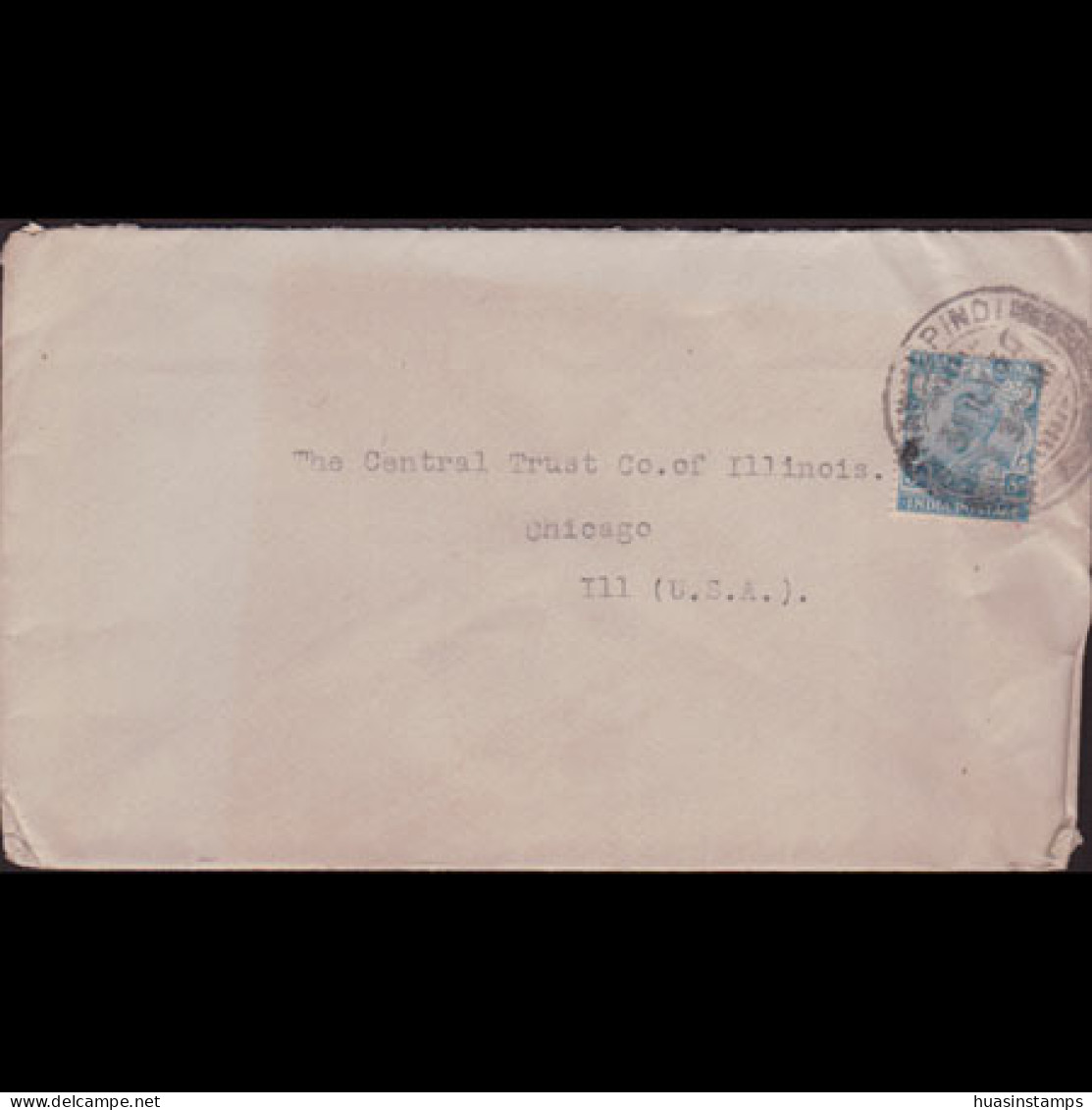 INDIA 1930 - Cover Used-114 KGV 3a - Storia Postale