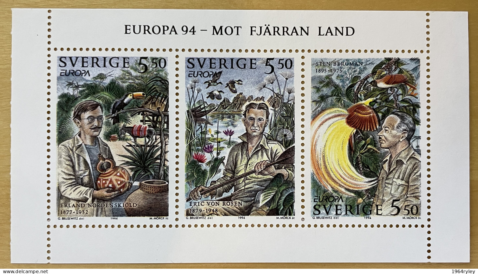 SWEDEN  - MNH** - 1994 - #  B 25 - Blocs-feuillets