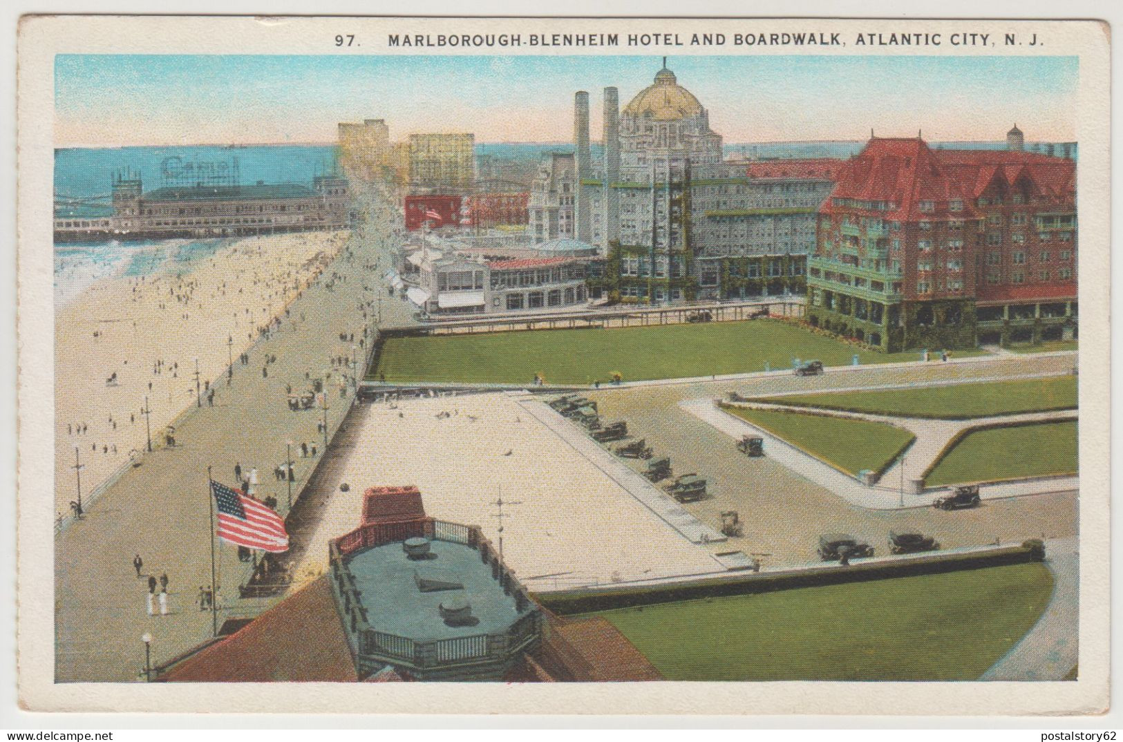 New Jersey, Stati Uniti. Atlantic City. Post Card 1932 - Atlantic City