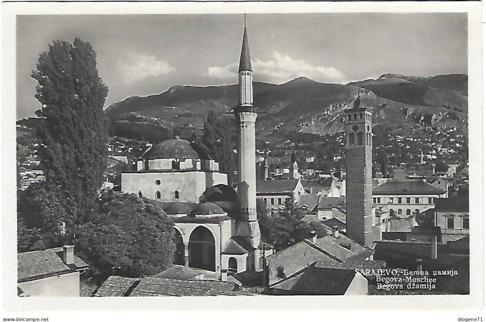 Sarajevo Begova Dzamija Moschee 1934 - Bosnie-Herzegovine