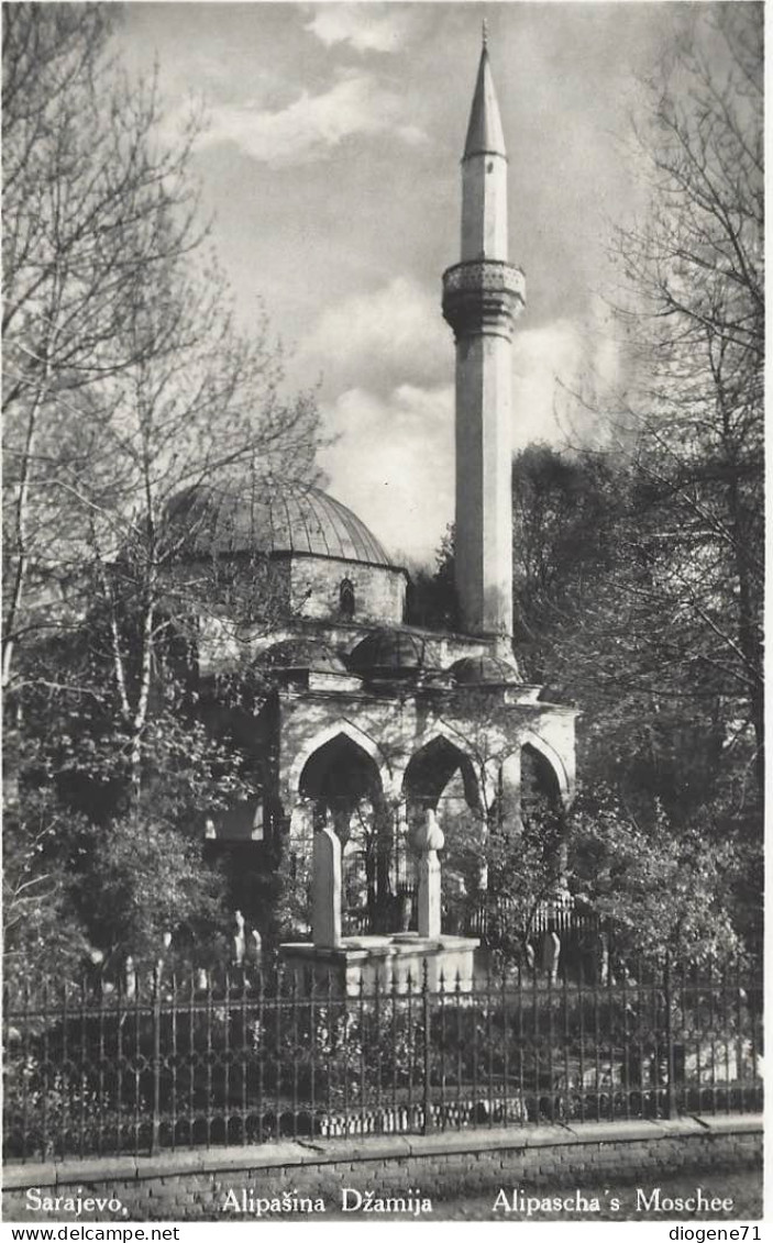 Sarajevo Alipasha's Moschee Alipasina Dzamija 1932 - Bosnie-Herzegovine