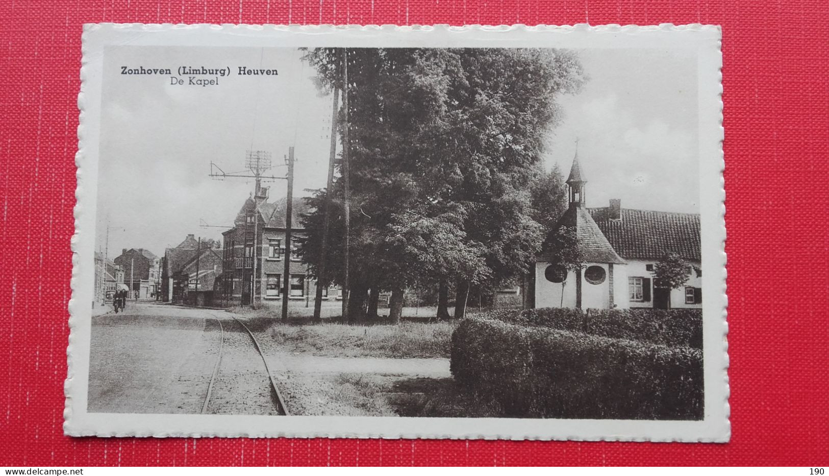 Zonhoven.Heuven.De Kapel.Railway - Zonhoven