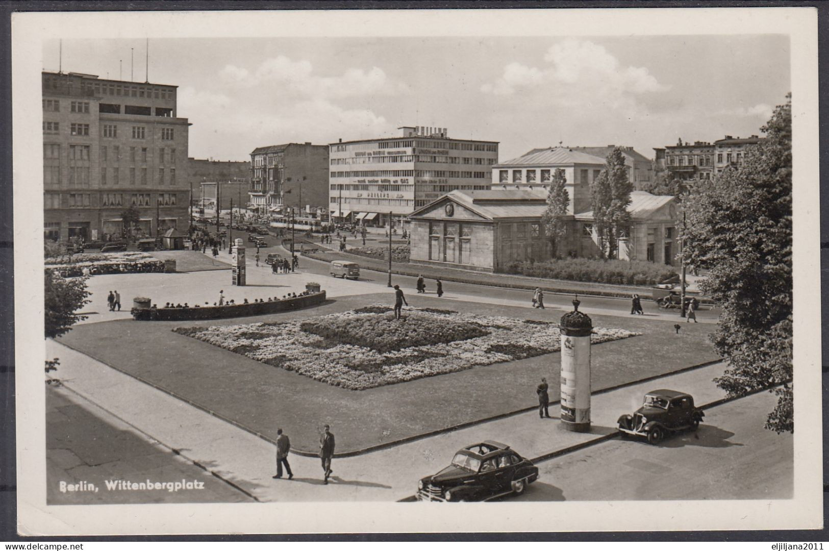 Action !! SALE !! 50 % OFF !! ⁕ Germany DDR Berlin 1957 ⁕ Wittenbergplatz ⁕ Postcard - Schöneberg