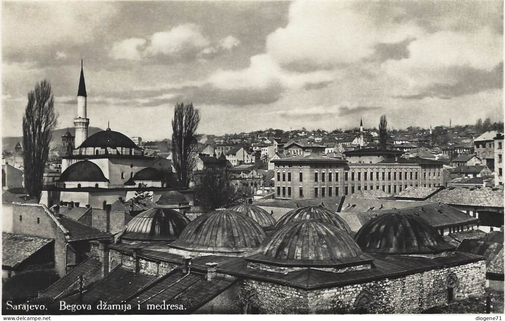 Sarajevo Begova Dzamija I Medresa 1934 - Bosnie-Herzegovine