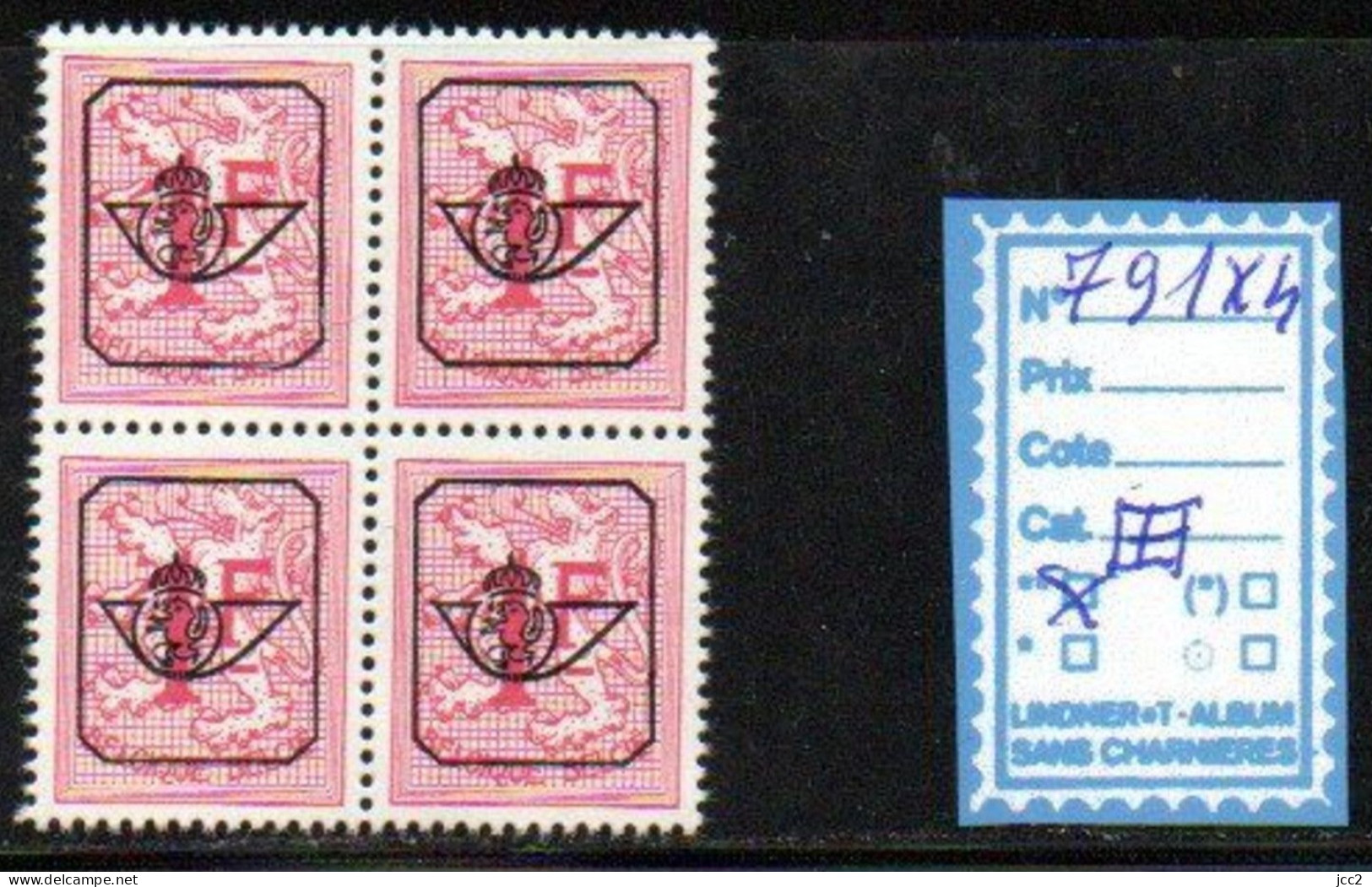 Préoblitéré 791X4 - Sobreimpresos 1967-85 (Leon Et Banderola)