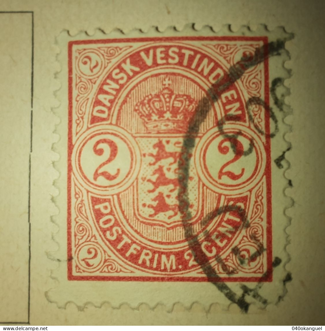 Westindien - Antillen - 1 Marke Von 1900  Gem. Scan - Danimarca (Antille)
