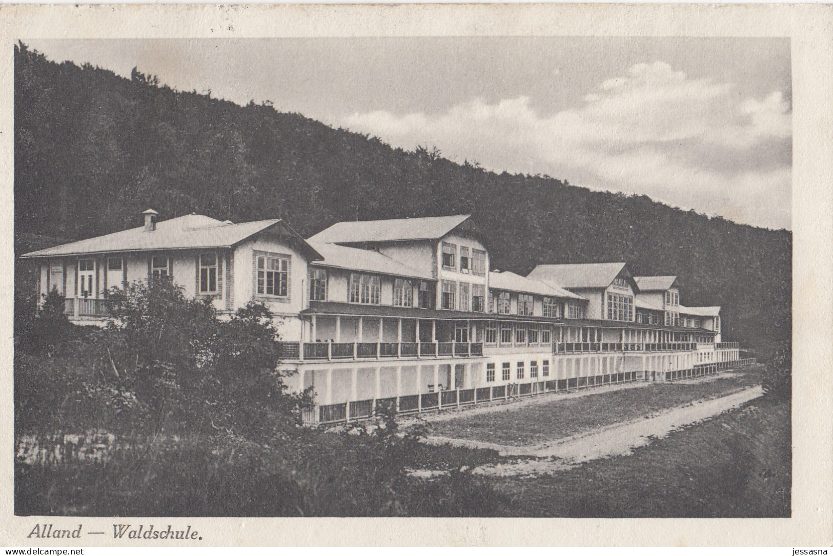 AK - NÖ - Alland - Die Alte Waldschule - 1935 - Baden Bei Wien