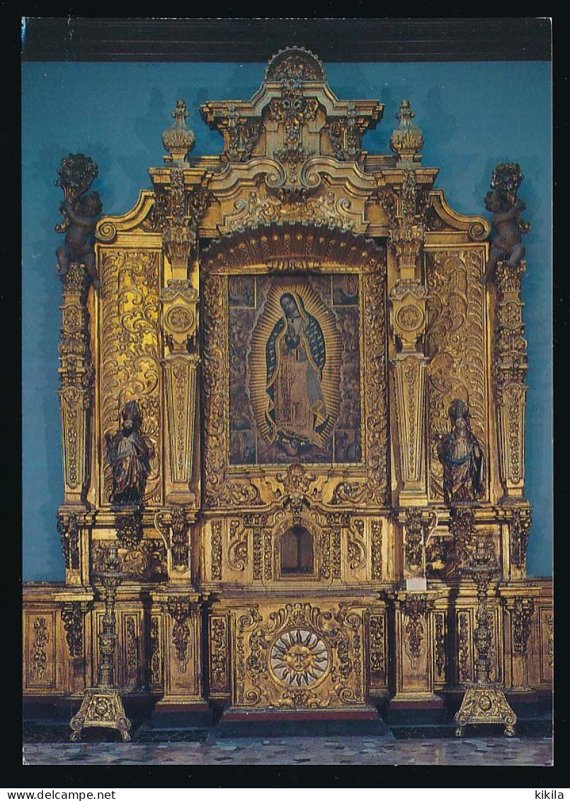 CPSM / CPM 10.5 X 15 Mexique (13) Virgen De Guadalupe En La Antigua Basilica - Mexique