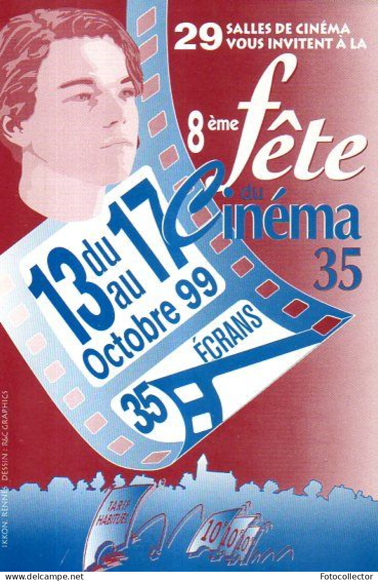 8ème Fête Du Cinéma 35 Du 13 Au 17 Octobre 1999 - Manifestazioni