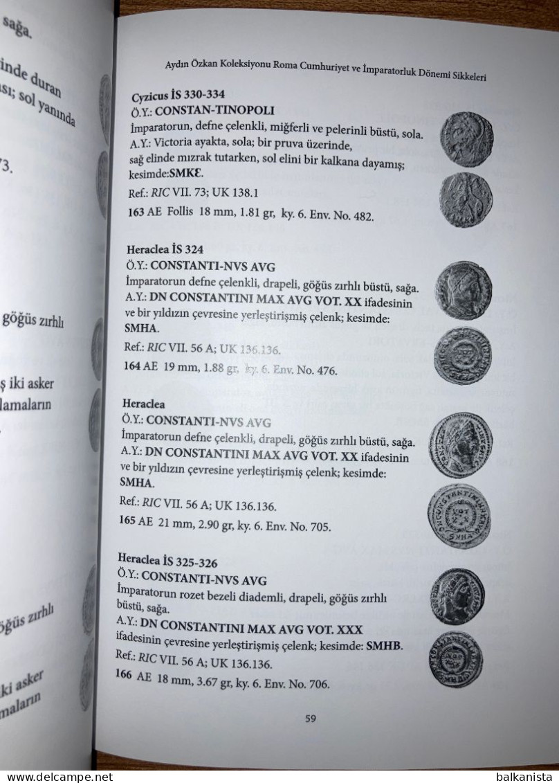 Roman Coins - Aydın Ozkan Koleksiyonu Roma Cumhuriyet Imparatorluk Sikkeleri - Cultura