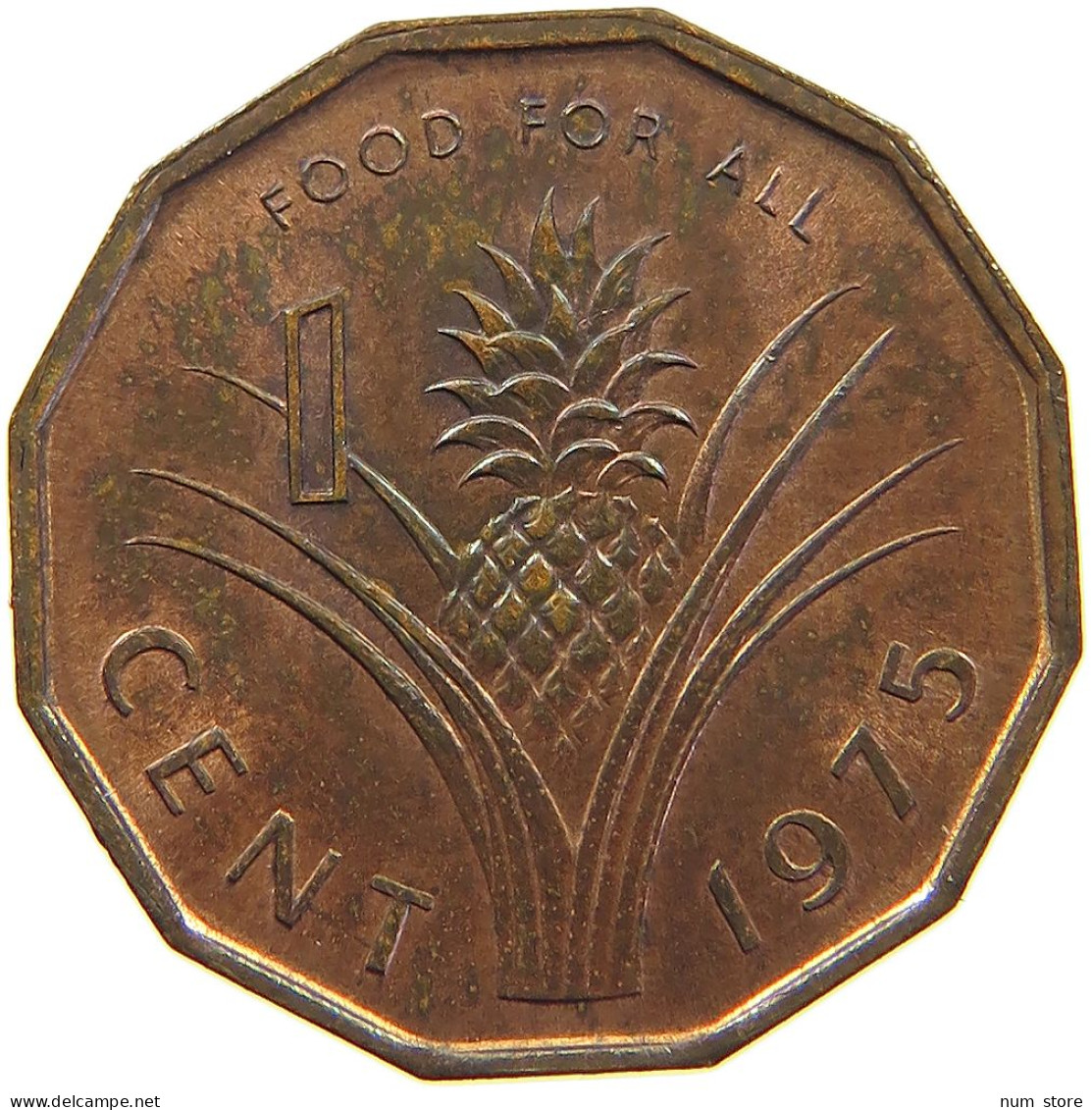 SWAZILAND CENT 1975 FAO #c018 0357 - Swasiland