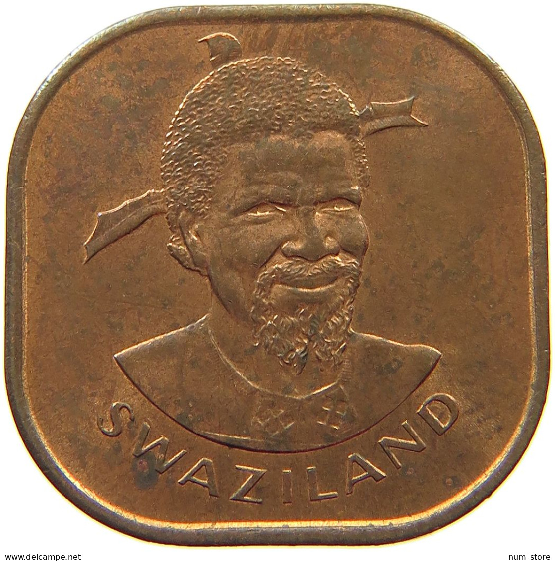 SWAZILAND 2 CENTS 1974  #s067 0121 - Swasiland