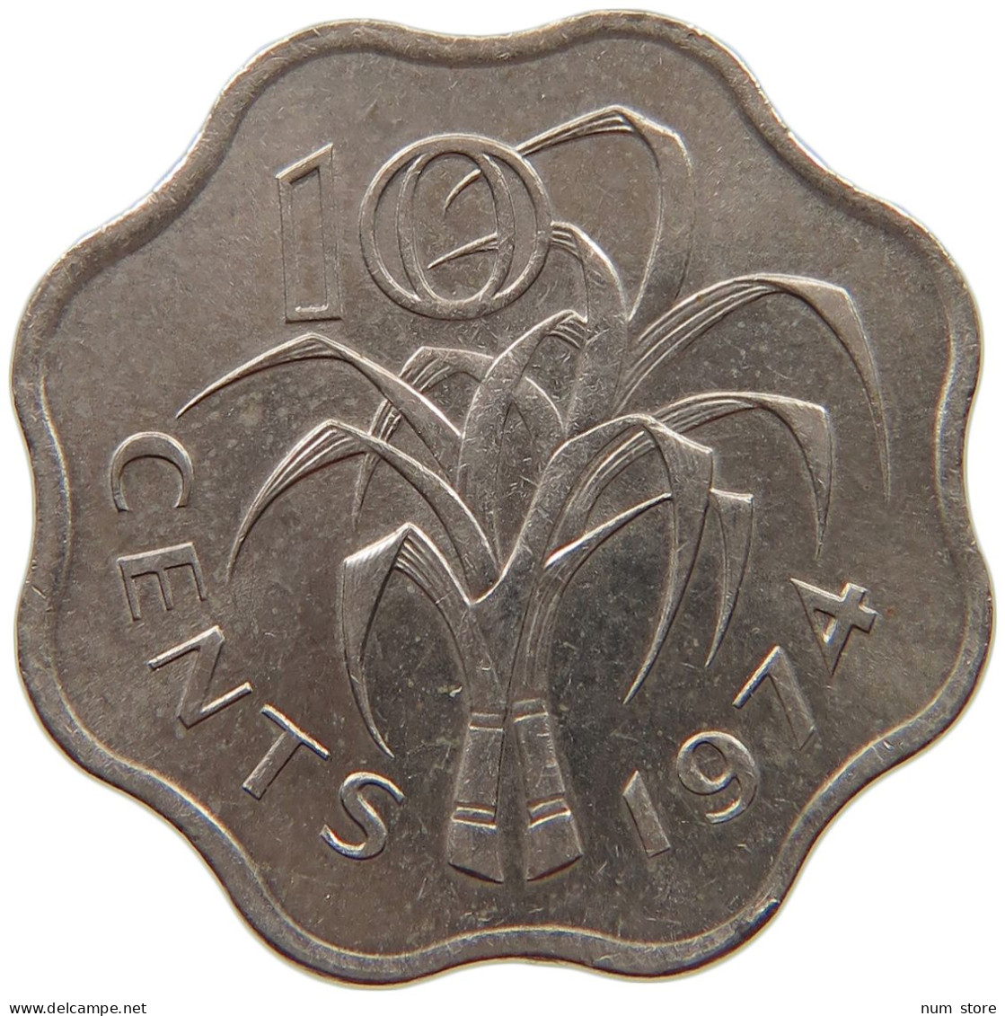 SWAZILAND 10 CENTS 1974  #c038 0061 - Swasiland