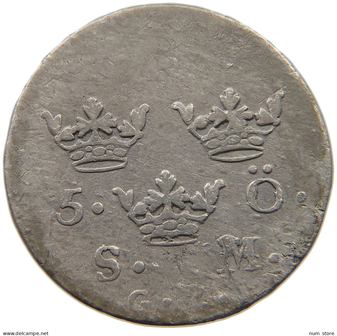 SWEDEN 5 ORE 1731 Friedrich I. (1720-1751) #t007 0313 - Suède