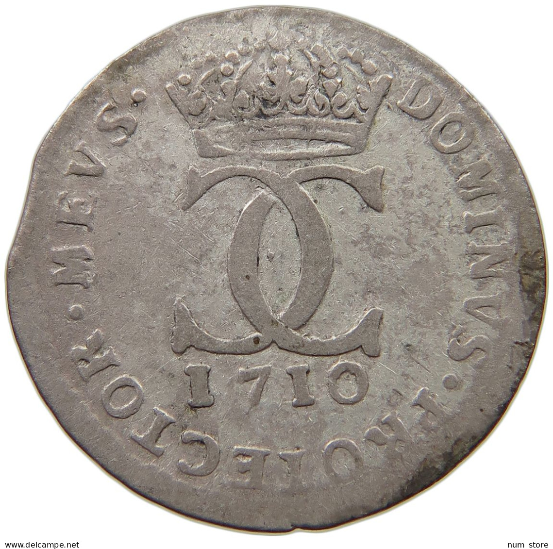 SWEDEN 5 ORE 1710 Karl XII. (1697-1718) #t007 0333 - Suède