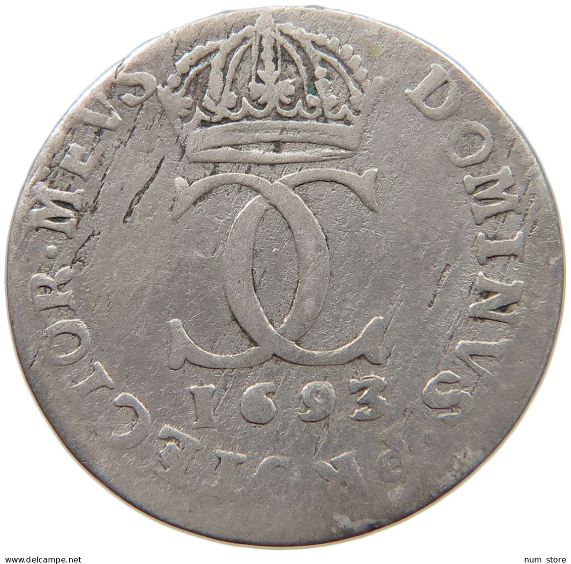 SWEDEN 5 ORE 1693 Charles XI. (1660-1697) #t056 0045 - Suède