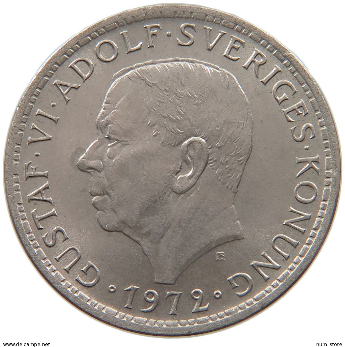 SWEDEN 5 KRONOR 1972 Gustav VI. Adolf (1950-1973) #a042 0515 - Suède