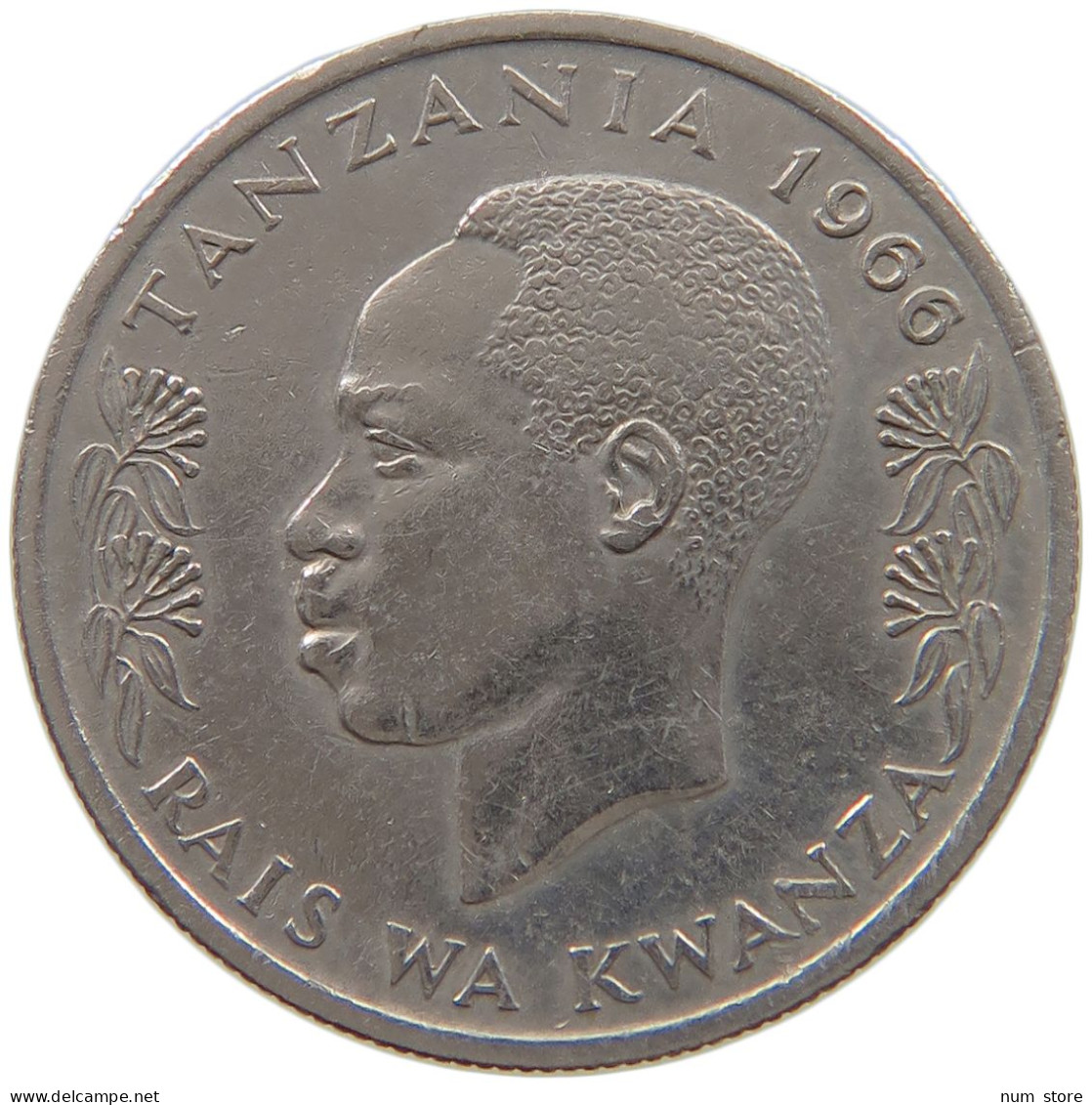 TANZANIA 50 SENTI 1966  #a080 0369 - Tanzania