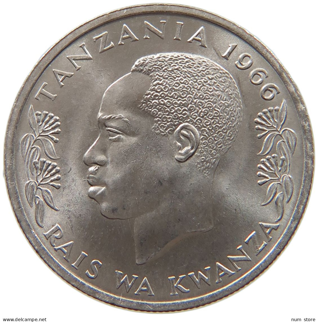 TANZANIA 20 SENTI 1966  #c032 0765 - Tanzanía