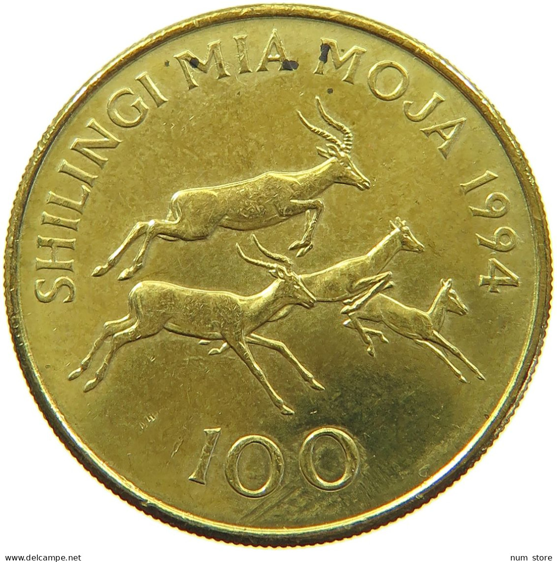 TANZANIA 100 SHILINGI 1994  #s020 0307 - Tanzania