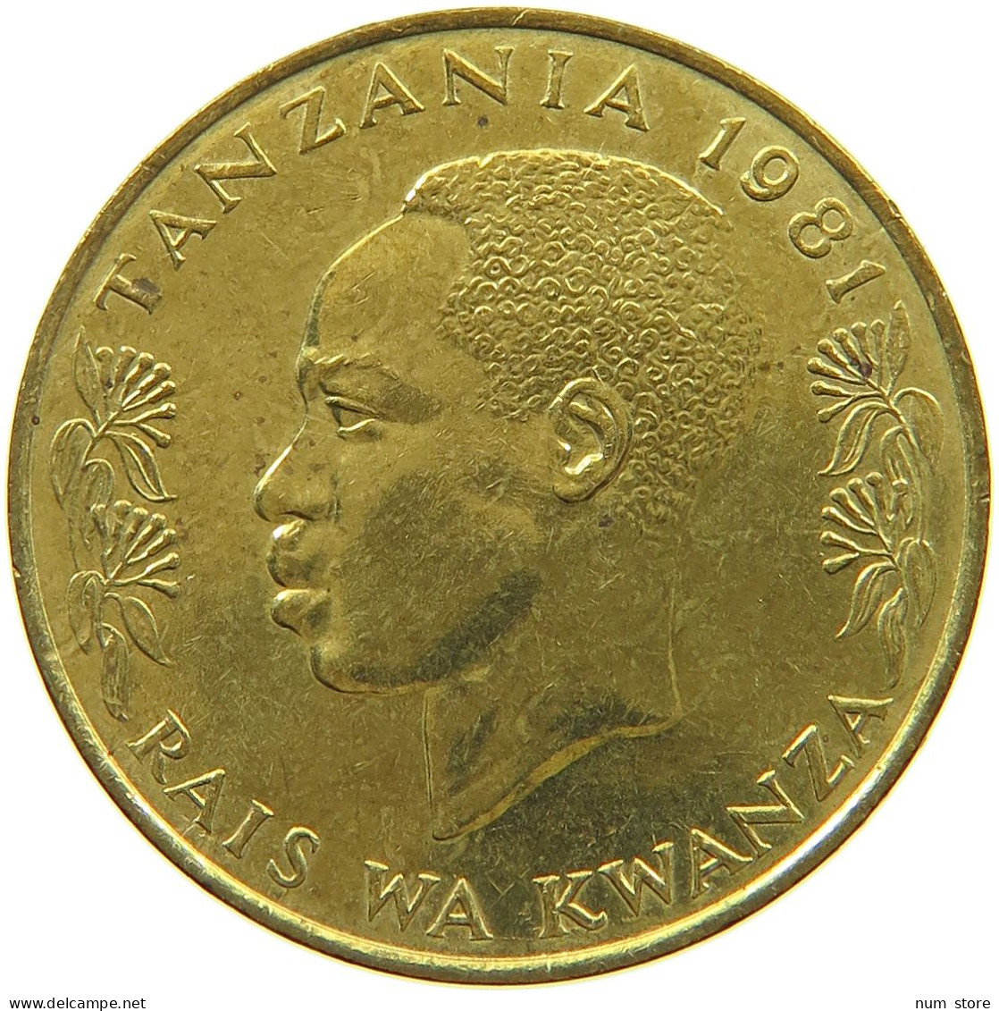 TANZANIA 10 SENTI 1981  #a074 0097 - Tansania