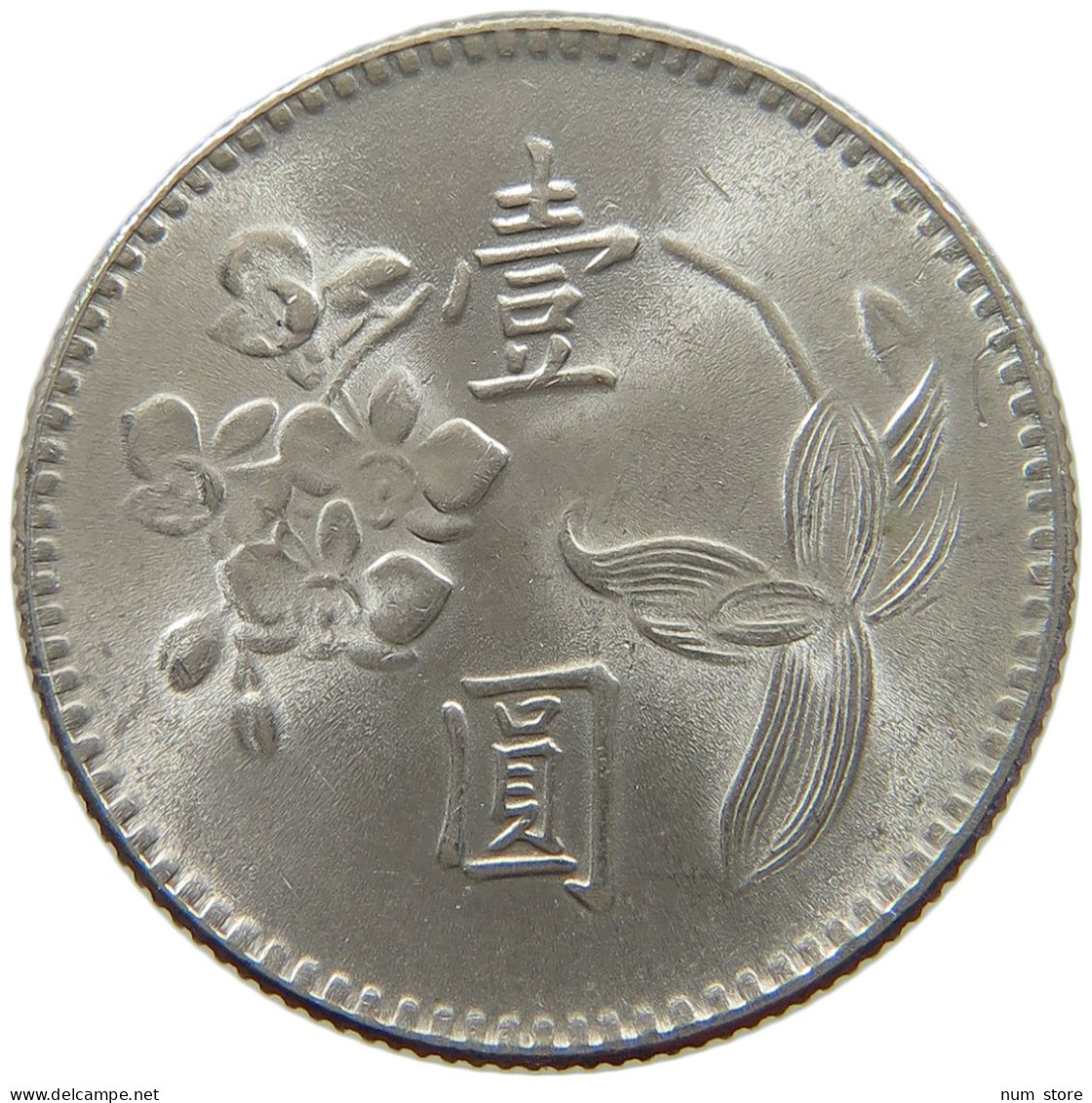 TAIWAN DOLLAR 1974  #a089 0535 - Taiwan