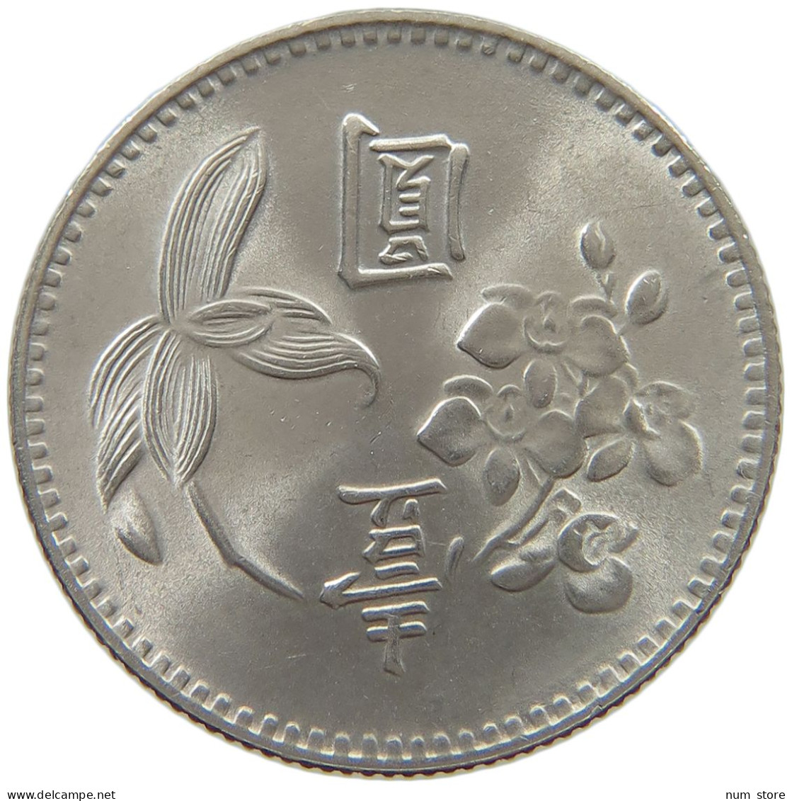 TAIWAN DOLLAR 1974  #a043 0609 - Taiwan