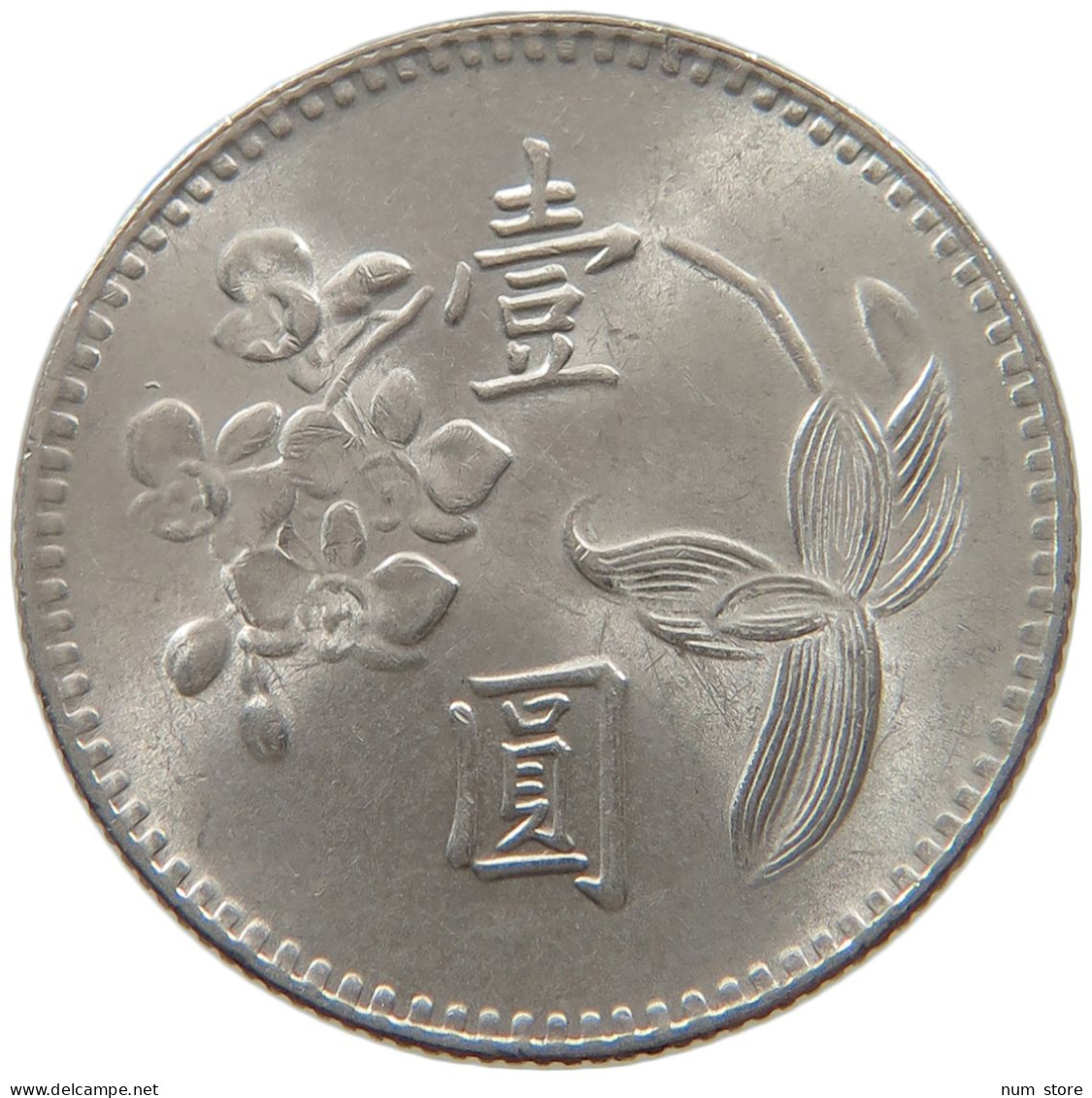 TAIWAN DOLLAR 1974  #c077 0013 - Taiwan