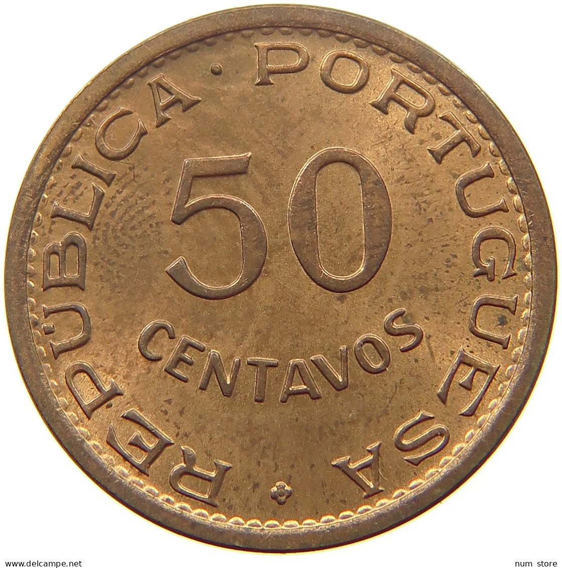 TIMOR 50 CENTAVOS 1970  #s051 0611 - Timor